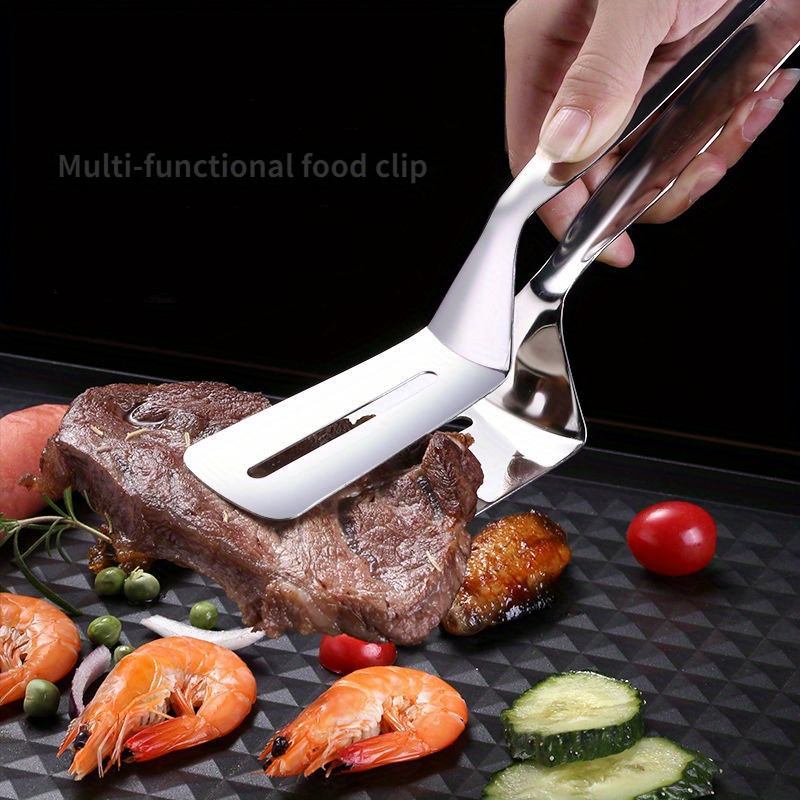 Fish Frying Tong 304 Stainless Steel Fish Spatula Kitchen - Temu