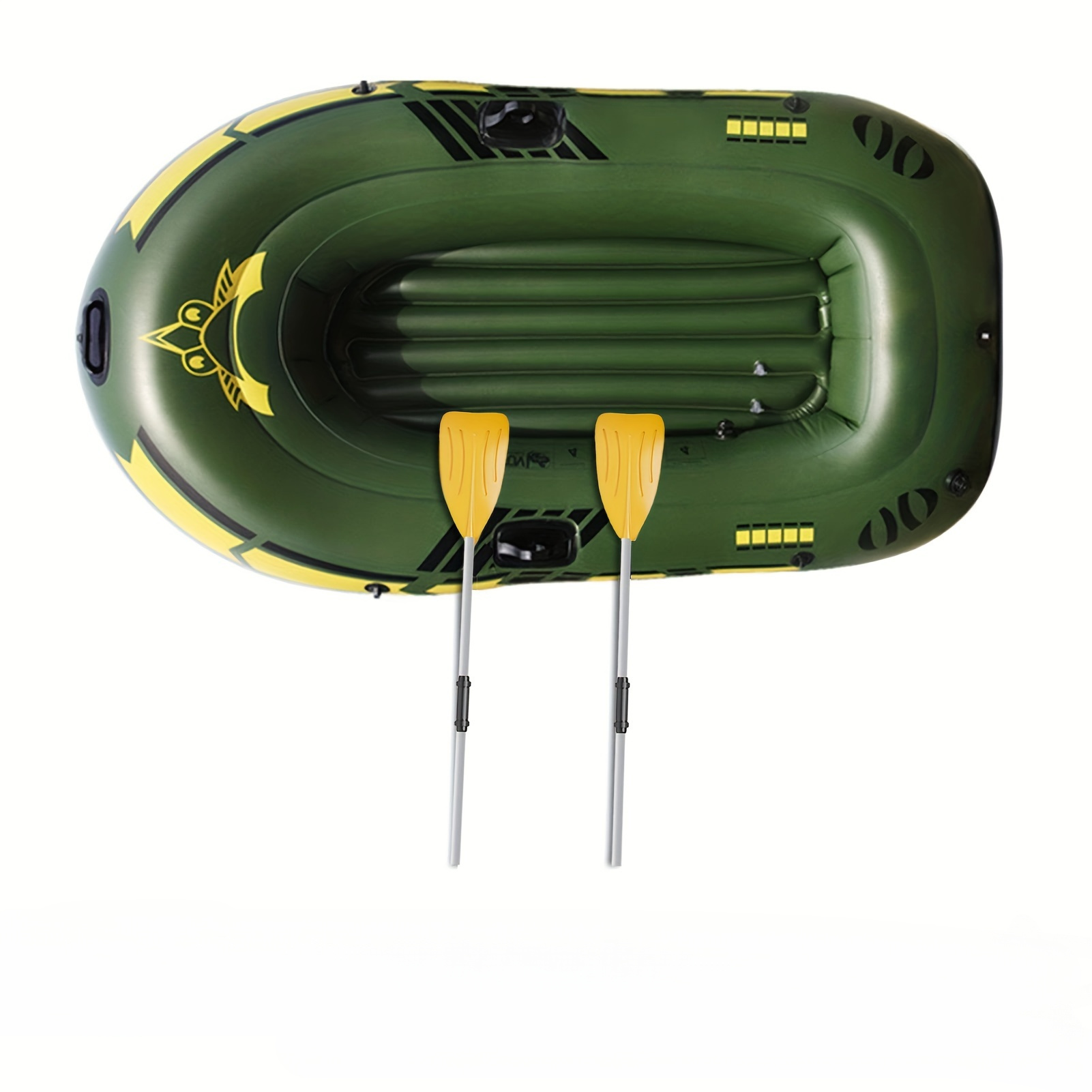 Bote inflable para dos personas, bote de goma para pescar, canoas de PVC  engrosadas, equipo para deportes acuáticos - AliExpress