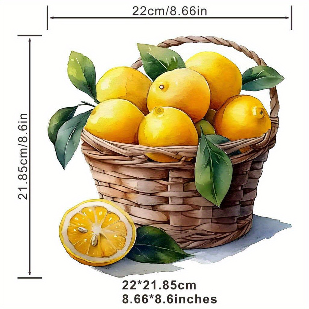 cesto gialli decalcomanie in metallo adesivo Temu Italy
