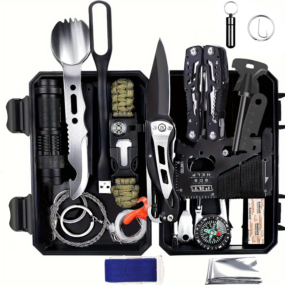 1pc Emergency Survival Kit Gifts For Men Survival Gear And