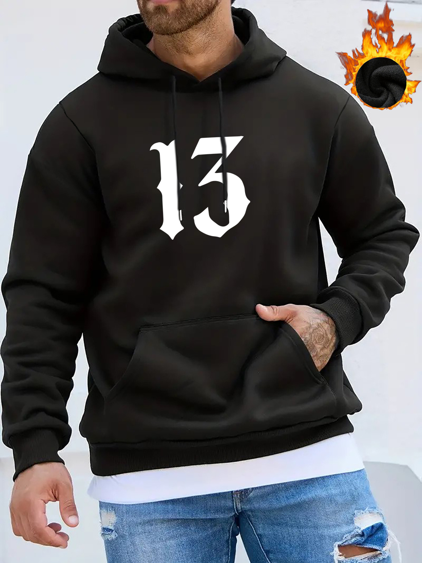 Sudadera Con Capucha De Larga Y Estilo Punk Para Hombre, Con Bolsillo  Suelta Y Casual Para Otoño E Invierno, Ideal Como R