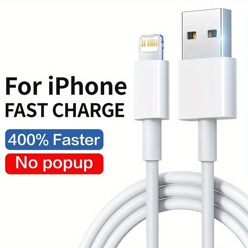 Cargador rápido para iPhone 14, 13, 12, 11, paquete de 2 con conector USB C  de 6.6 pies, cable de alta velocidad con iPhone 14/13/13Pro/12/12