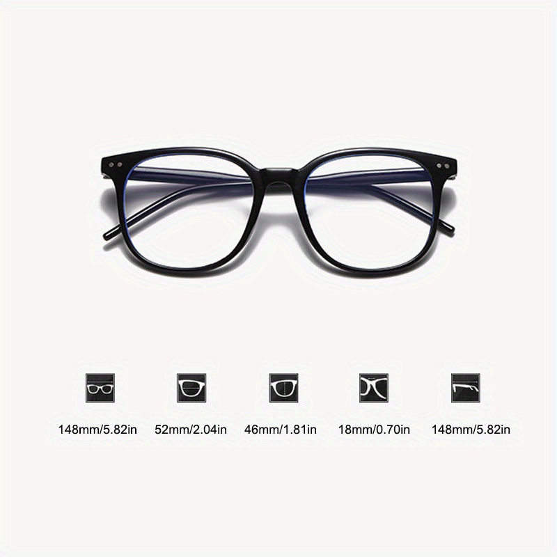 

Fashion Transparent Lens, Eye Protection Glasses, Simple Versatile Glasses, Outdoor Travel Matching Glasses, Computer Glasses, Comfortable Wear For Women & Men
