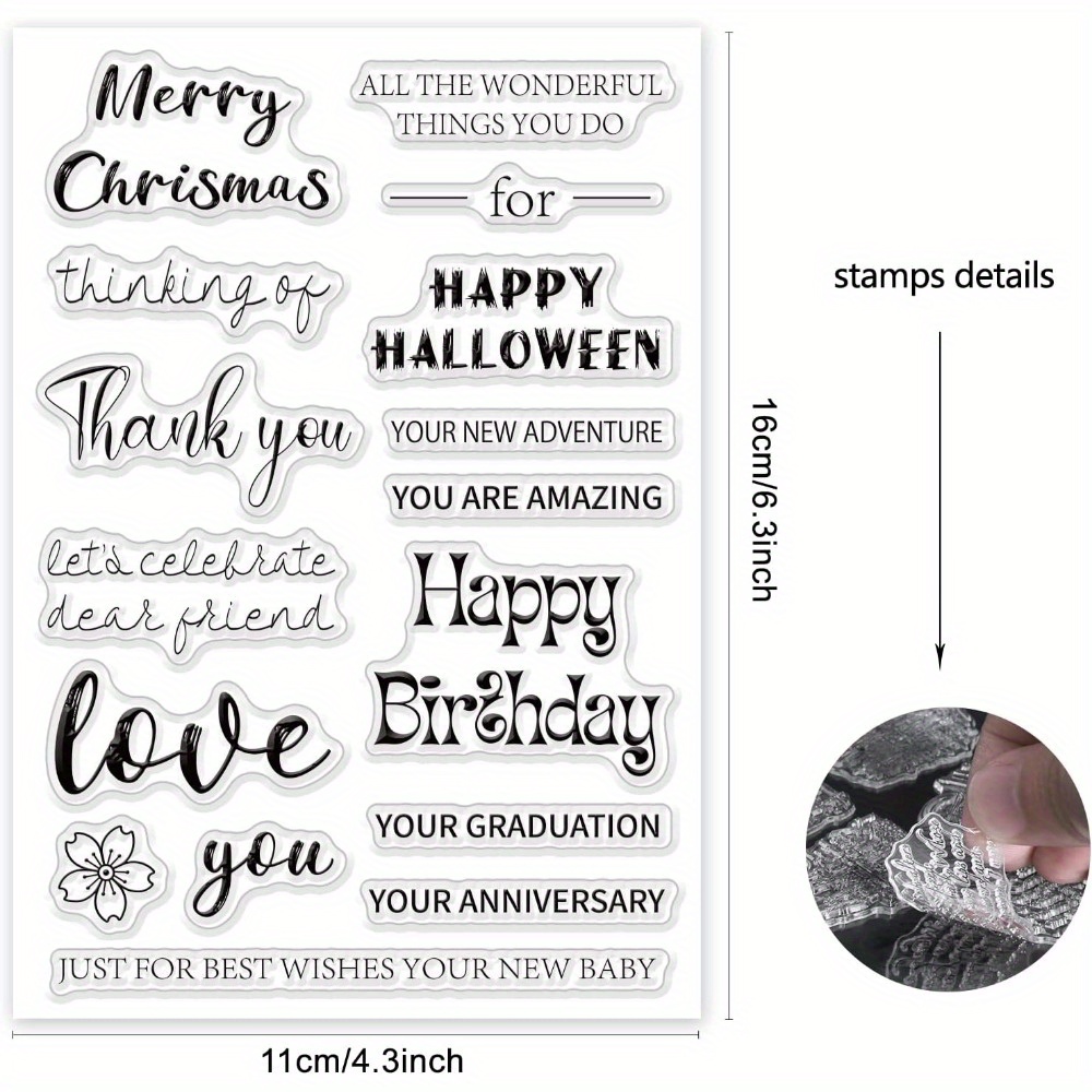 ZAcheR-fineT Sonnenblumen Stempel - Single Line Motivstempel Für Karten & Scrapbooking