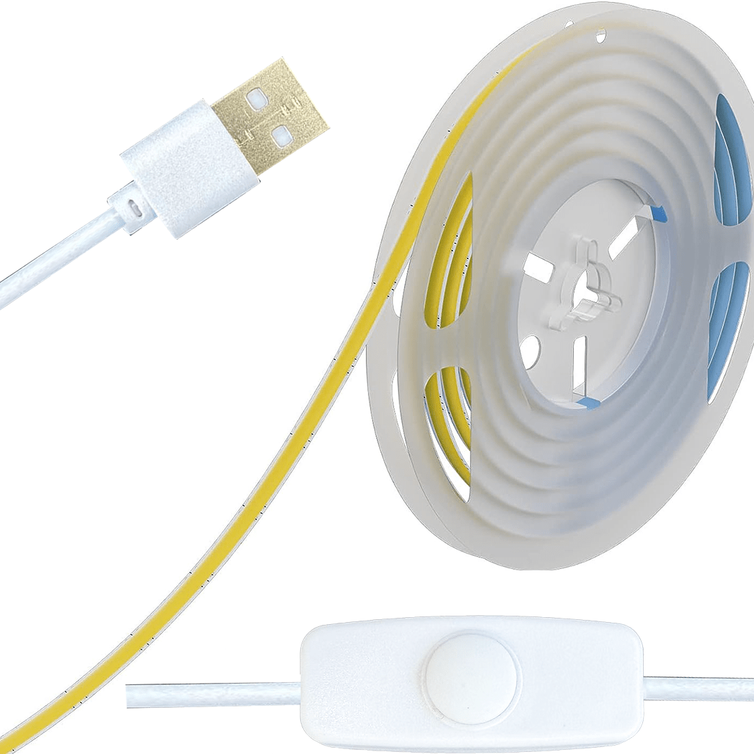 LED Strip Tape Cob 2700K Extra Warm White 24V 480 Leds (15W/M)