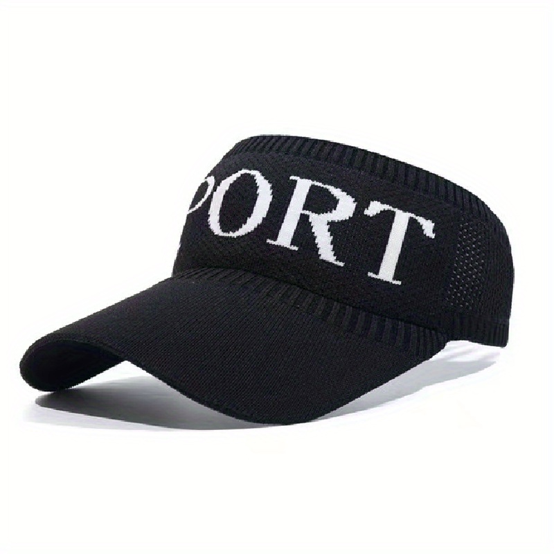 1pcs Empty top hat Women's outdoor sports No top sun hat Knitted sun hat  Versatile