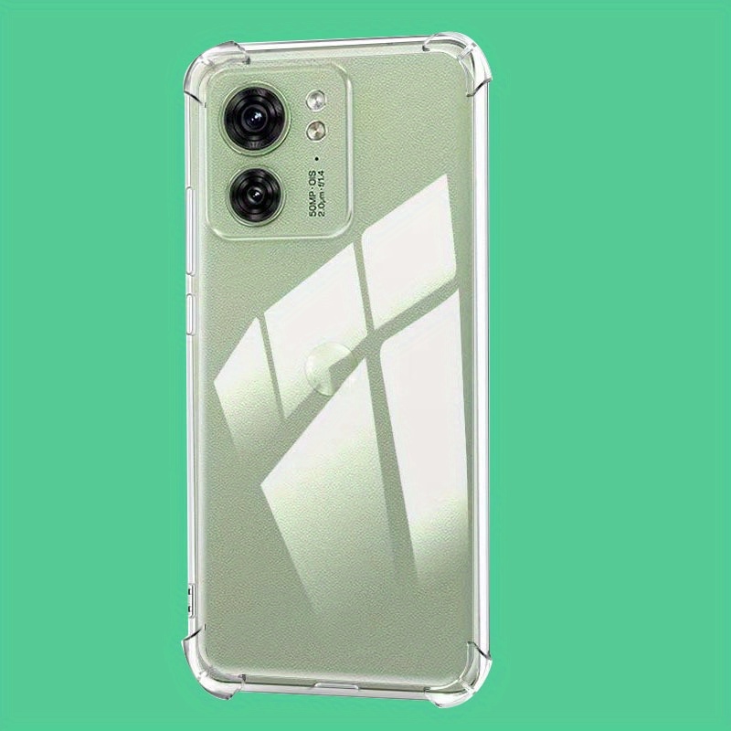 Clear Soft TPU Protection Phone Case For Motorola Moto G14 4G 6.5  Transparent Silicone * Anti-drop Mobile Phone Case For Moto G14 G 14  Reinforce