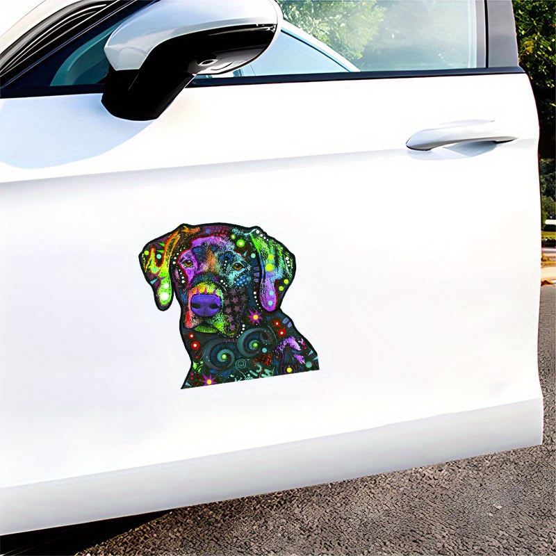 Cars Accessories Decals German Shephard Peeking Dog Stickers - Temu