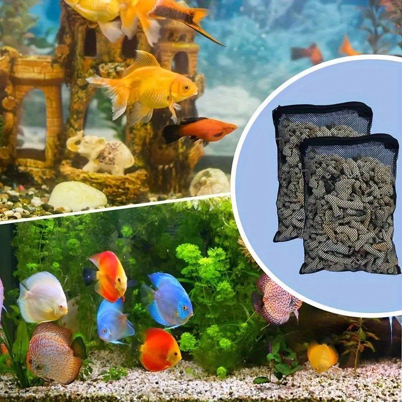 5pcs Activated Carbon Filter Bags For Aquariums - Charcoal Mesh Bag For  Efficient Cleaning And Odor Control