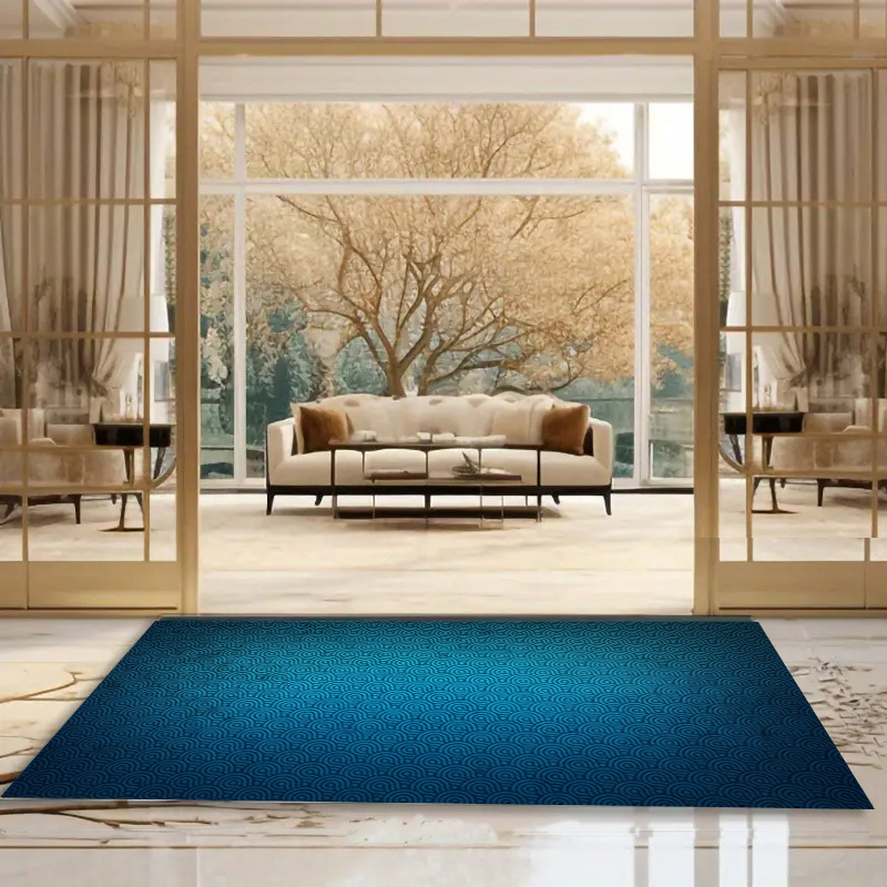 

Gradient Japanese , Bohemian Carpet Persian Floor Mat Entrance Living Room Bedroom Carpet Dustproof Washable, Anti-slip And Anti-fouling