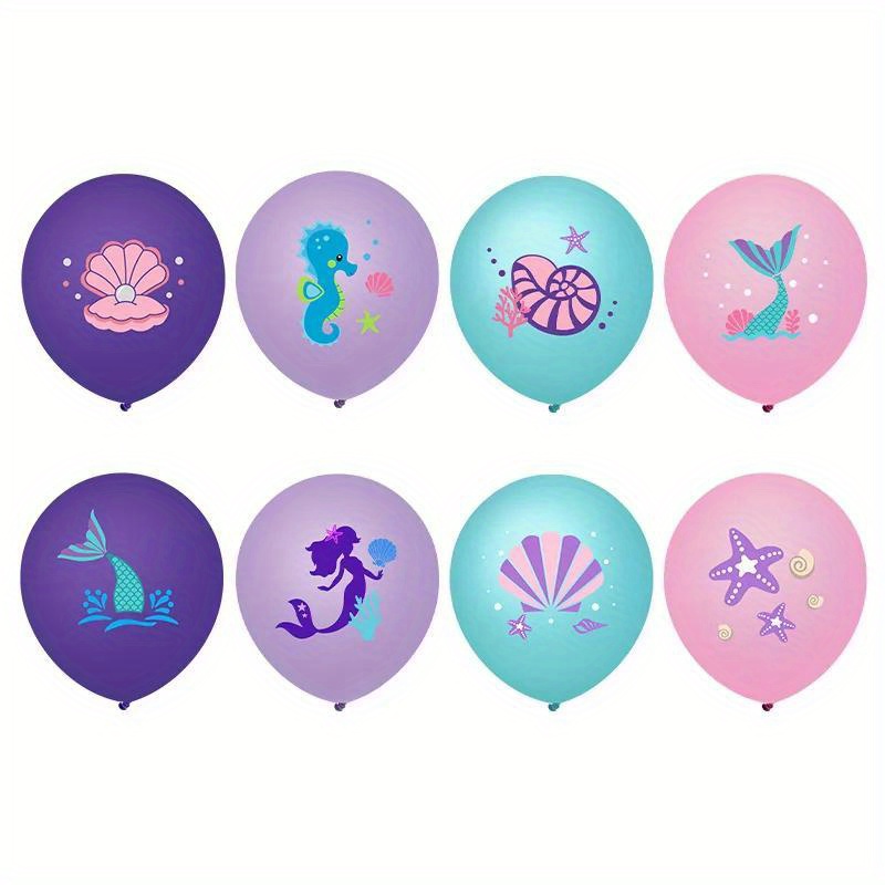 

24pcs, Mermaid Latex Balloons, Wedding Decor, Birthday Party Decor, Anniversary Decor, Graduation Decor, Holiday Decor, Mother's Day Decor, Indoor Outdoor Decor, Home Decor, Room Decor