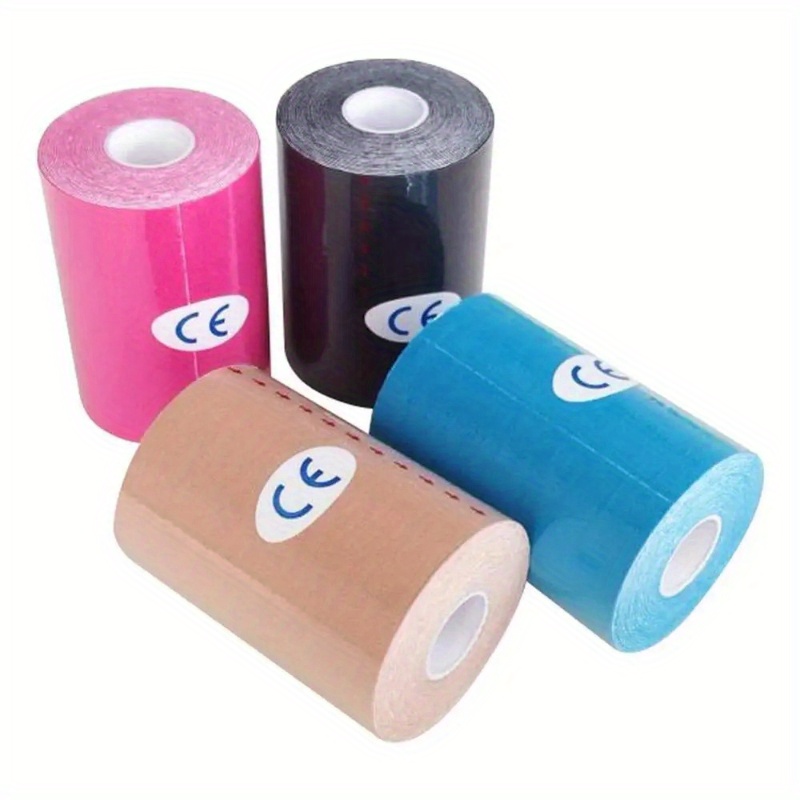 Kinesio Tape 5m 12 Colores Vendaje Elástico Rollo Algodón - Temu