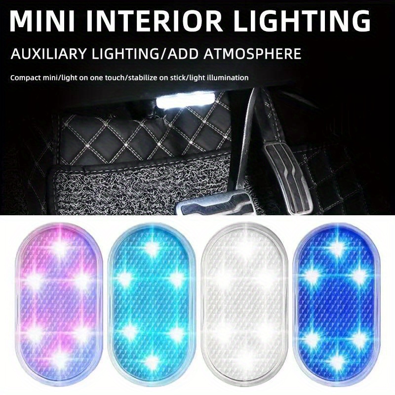 Car Finger Light New LED Iluminado Señal De Ira En La - Temu