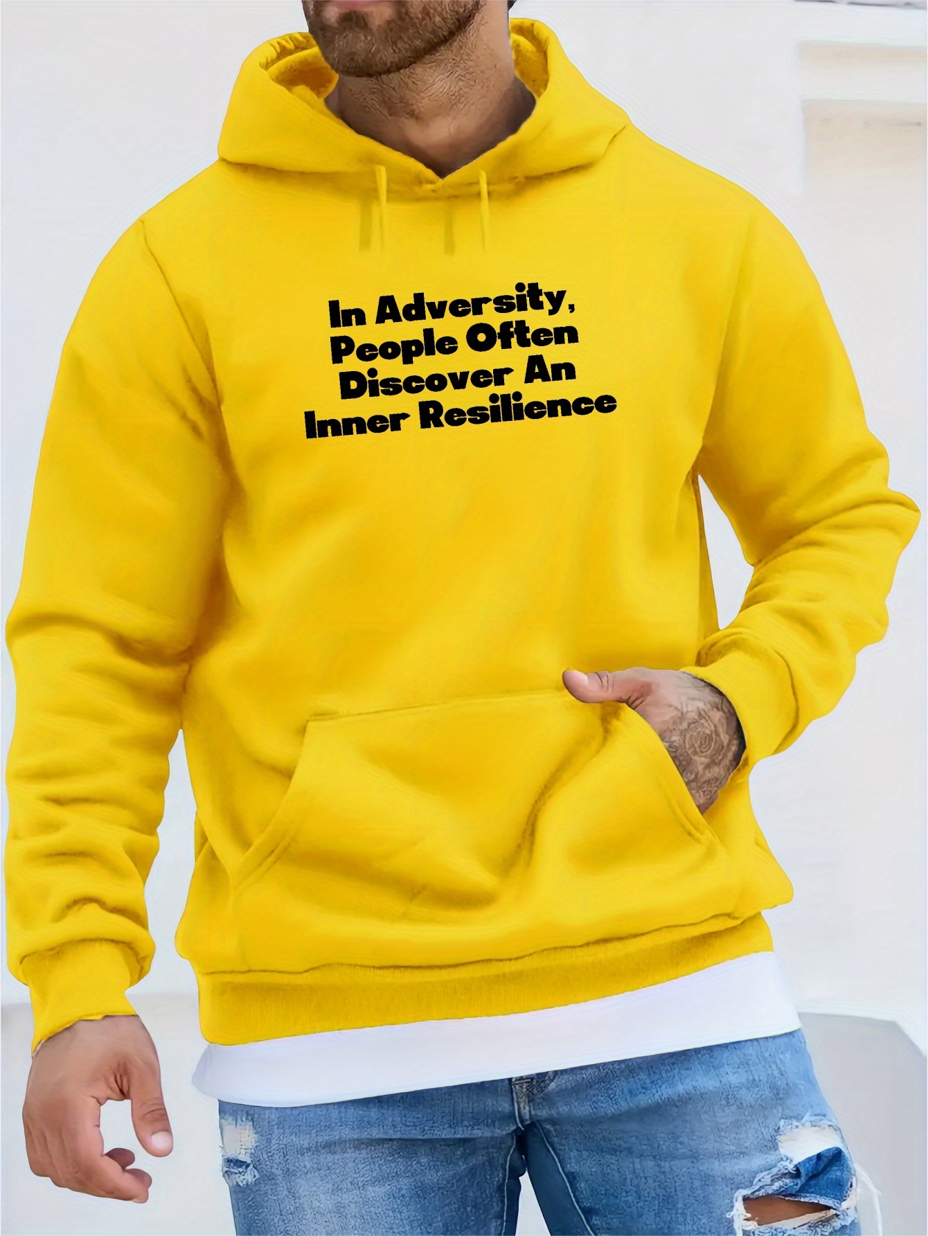 Women's Crewneck Sweatshirt No Hood - Loose Fit Fleece Pullover With Kangaroo Pocket, Fall Casual Fashion