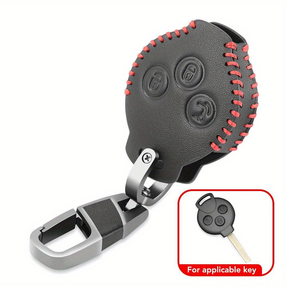 Car Key Case For Benz Forfour Roadst 3 Buttons Remote Shell Cover Bag Accessory