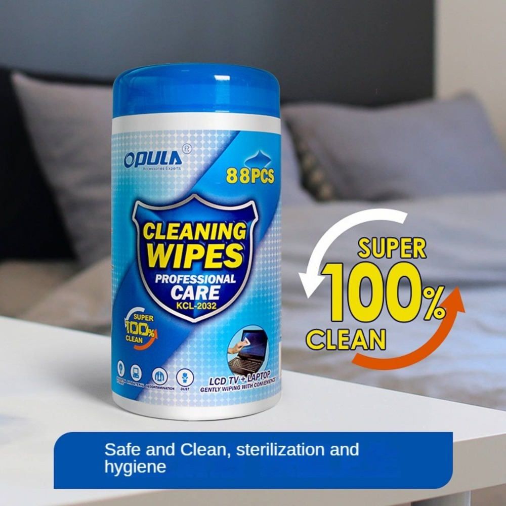 Computer wet clearance wipes