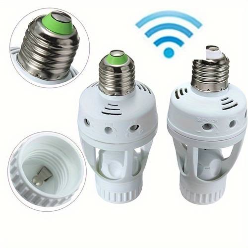 1pc motion sensor light bulb holder with e27 socket led sensor switch use energy saving led switches for convenient lighting