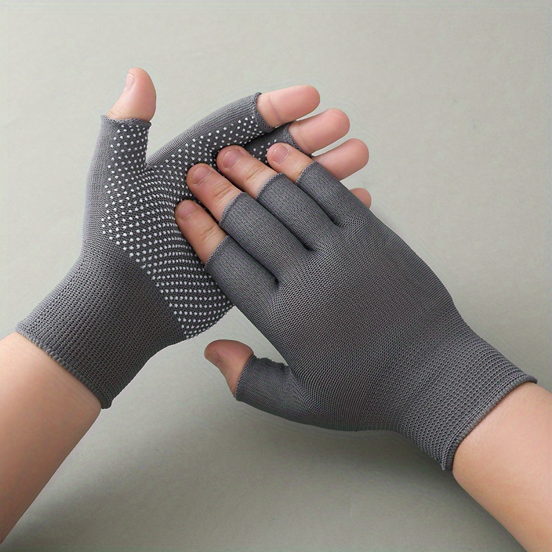 Black Labor Protection Gloves Fishing Gloves Women's Thin - Temu