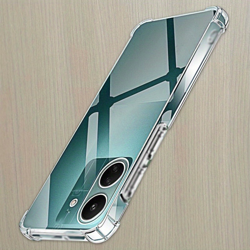 

Transparent Phone Case For Redmi 13c 12c 10c 9c Soft Silicone Back Cover For Xiaomi/redmi12 C 1 3c 4g 5g Shell 13 12 10 C 9c Thicke Tpu Bumper