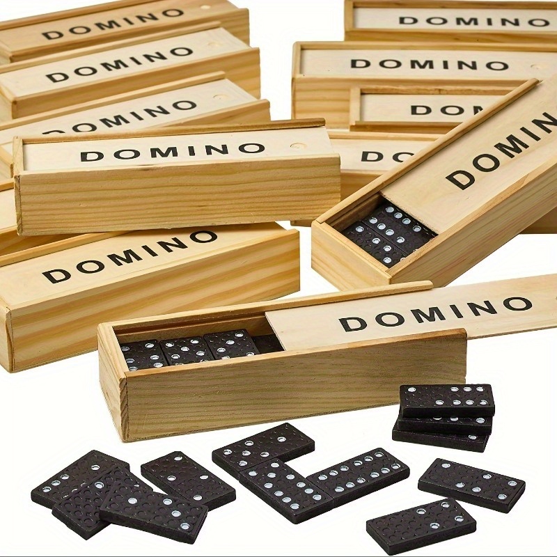 Domino Madera Infantil Juego Didáctico Animales Niños Niñas