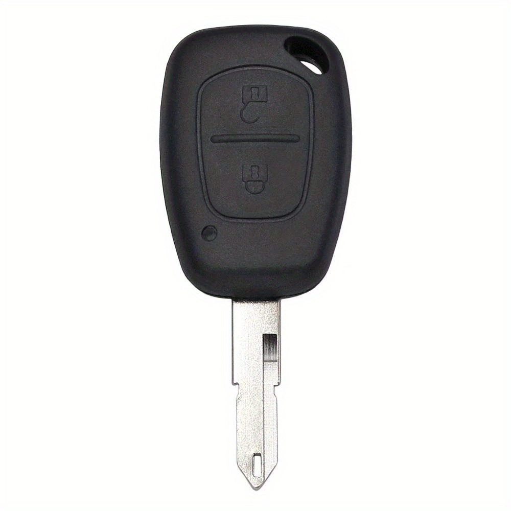 2-Knopf-Fernbedienung Schlüssel Shell Gehäuse Abdeckung Anhänger für  Renault Dacia Modus Logan Clio Espace Nissan Auto-Alarm-Gehäuse
