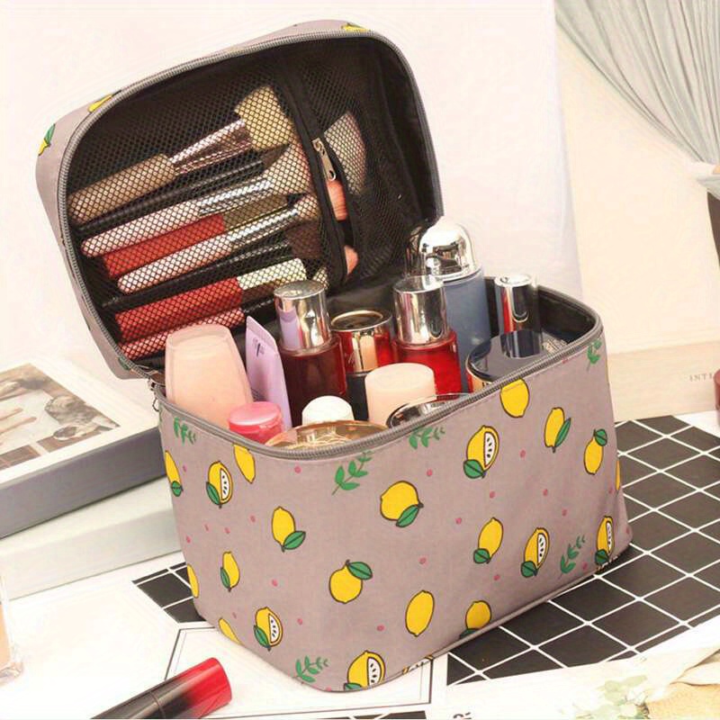 

New Handheld Makeup Bag, Cute Portable Multi Functional Travel Cosmetics Wash Storage Bag