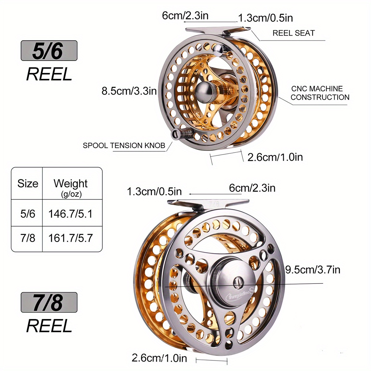 okuma 4000 reel Okuma SALINA II 4000a Spinning Reel 23kg drag Full Metal manufacture -Free  ship