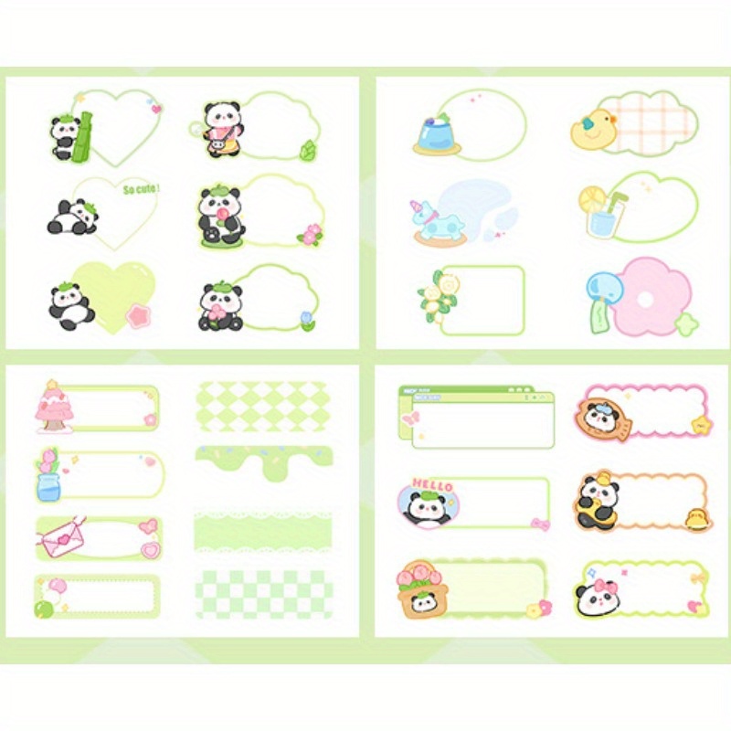 Cartoon name sticker discount