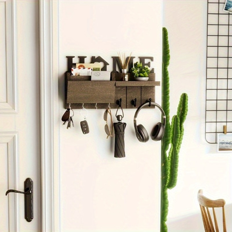  Wood - Coat Hooks / Home Storage Hooks: Home & Kitchen