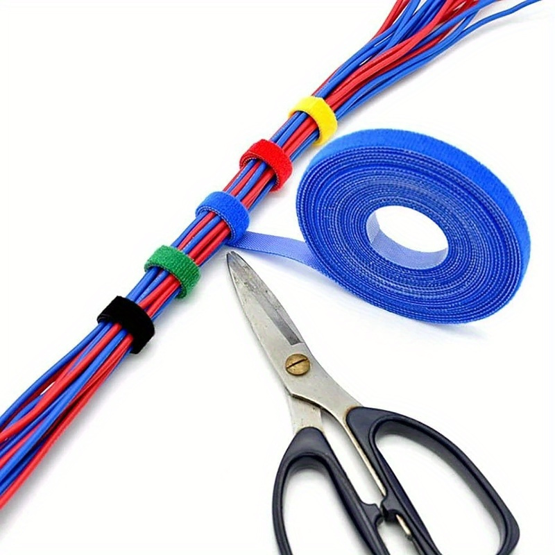 Reusable Fastening Cable Fastener Hook Loop Cable Straps - Temu
