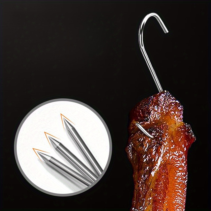 Stainless Steel S hook Hanging Bacon Hook Hanging Pig Beef - Temu