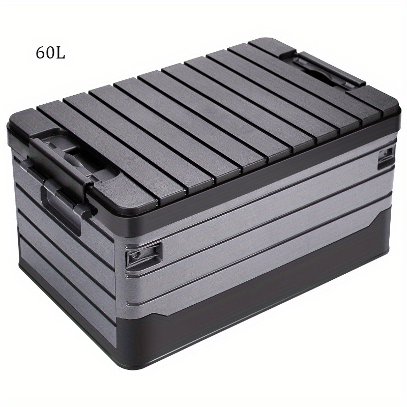 1pc Outdoor , Foldable Storage Box, Camping Car Trunk Organizing Box, Storage Box, Car Trunk, Box,cabinet,rack For Outdoor Storage