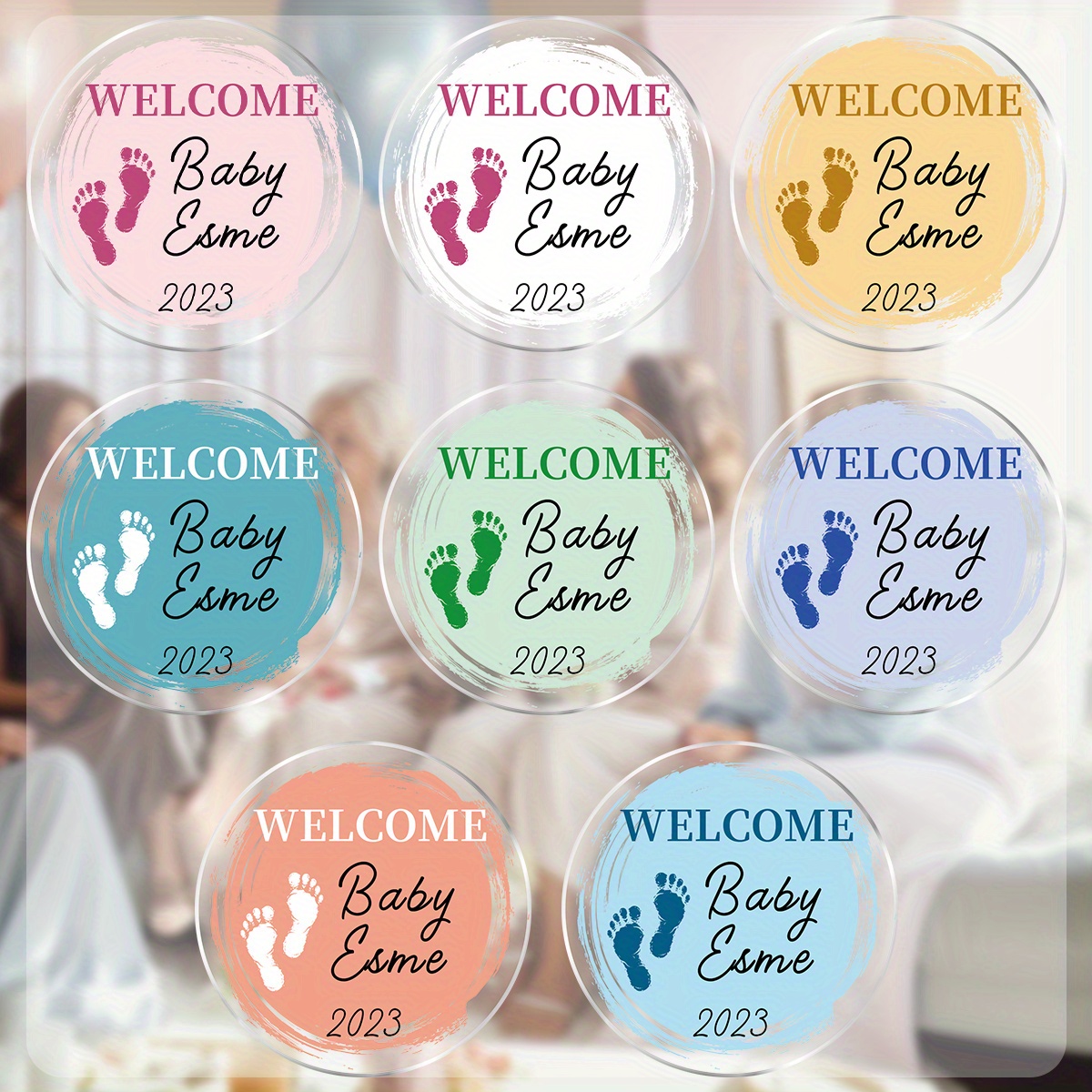 1 Unidad De Regalos Personalizados Para El Baby Shower, Regalo De