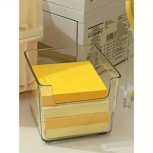 Transparent Plastic Desktop Drawer Storage Box - Perfect For Separating  Kitchen Tableware, Stationery & More! - Temu United Arab Emirates