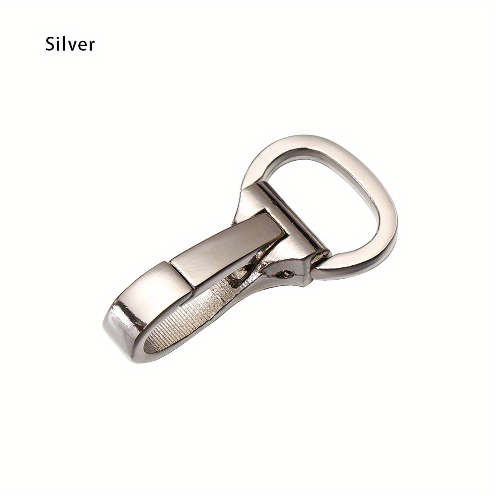 1pc Metal Snap Hook Trigger Lobster Clasp Clip Spring Gate for Leather Craft Bag Strap Belt Webbing Keychain,Temu