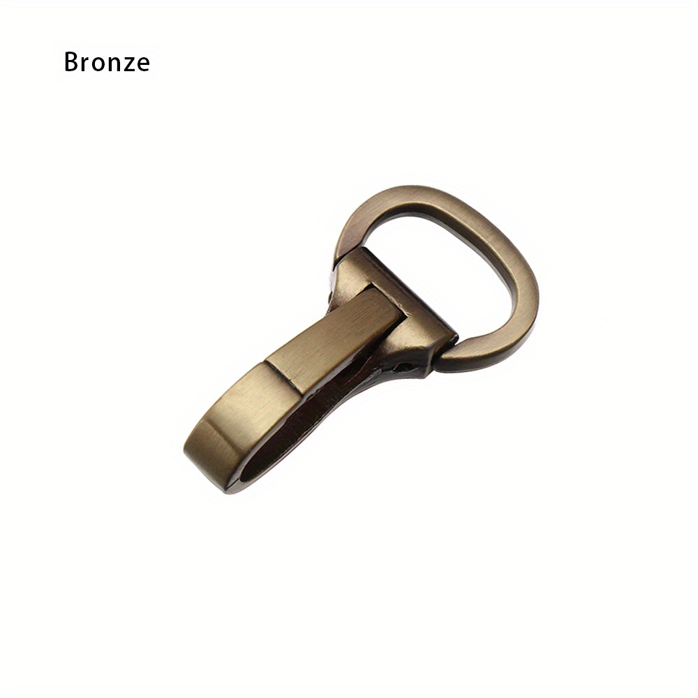 1pc Metal Snap Hook Trigger Lobster Clasp Clip Spring Gate For Leather  Craft Bag Strap Belt Webbing Keychain