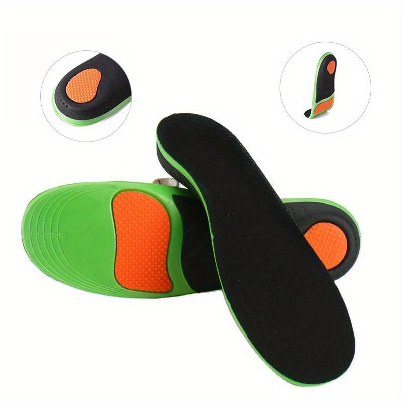 1 pair exa insoles arch support shoe cushion unisex high elasticity insoles details 9