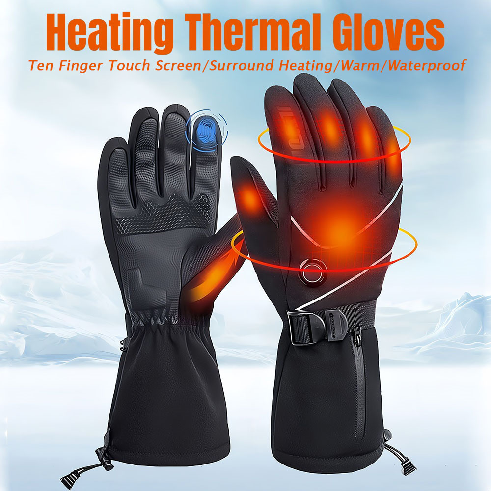 Heated Ski Gloves - Temu