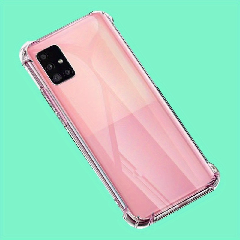 Samsung Phone Samsung Galaxy A51 Silicone Back Cover Transparent