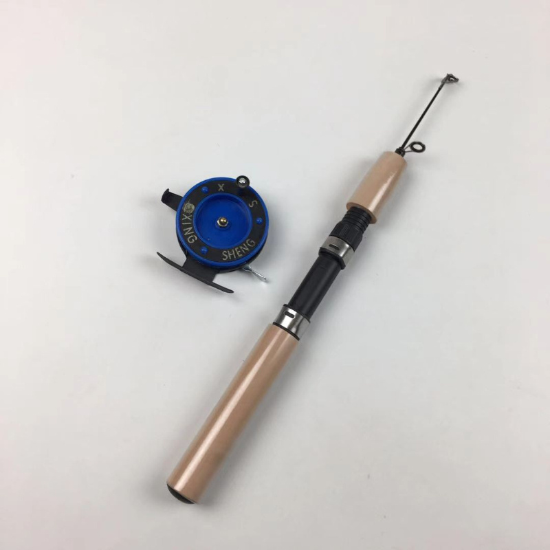 Portable Ice Fishing Rod Mini Fishing Reel Outdoor Fishing - Temu