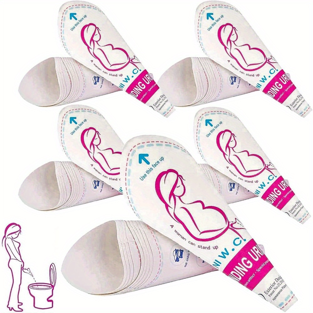 4 Uds dispositivo de micción femenina urinario para mujeres urinario  femenino embudo para orinar mujeres urinario para niñas orinar de pie con  bolsa de transporte Ormromra CPB-DE-WX147-1