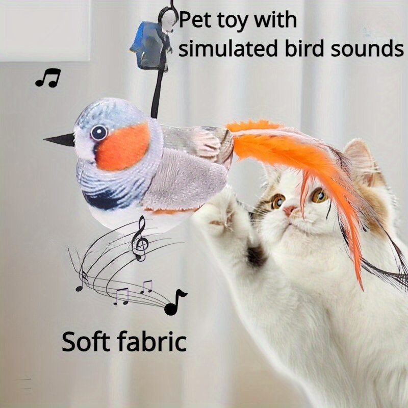 Cat Bird Toy - Temu