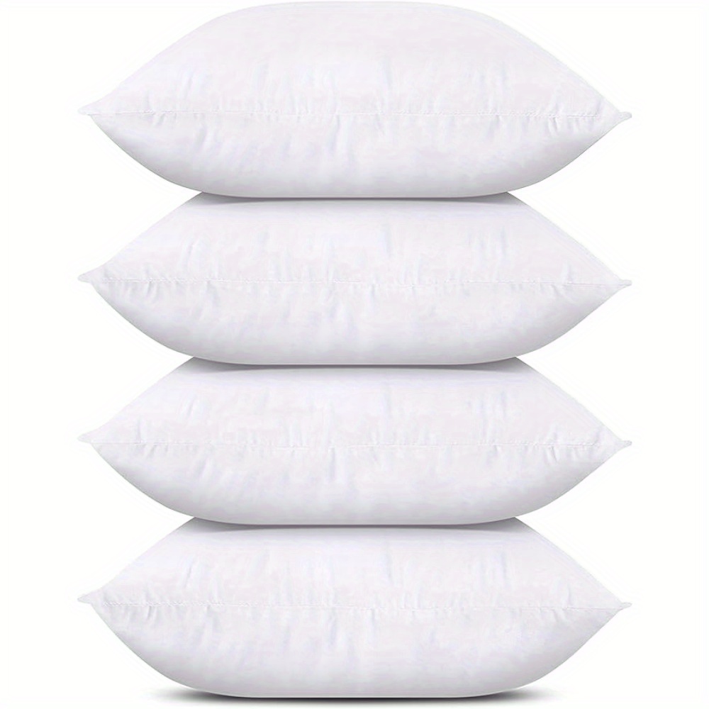 

1/2/4pcs High Rebound Throw Pillow Core, Pillow Insert For Sofa, Bed And Sofa Decoration, 17.72*17.72inch(45*45cm)