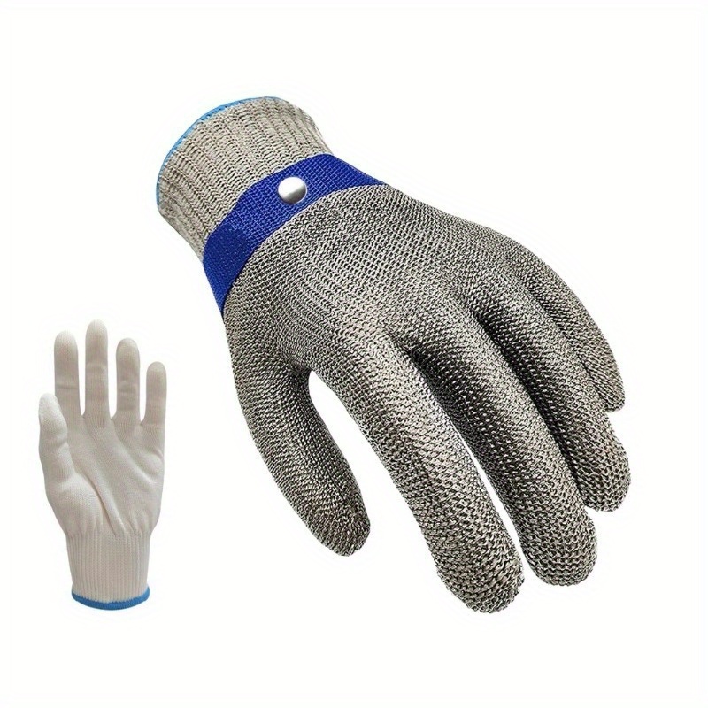 Stainless Steel Metal Iron Gloves A9 Grade Pure Steel Wire - Temu