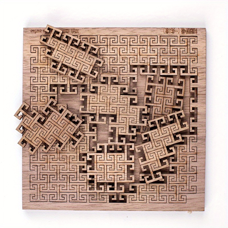 Fantasy Image Visual Illusion Wooden Puzzle