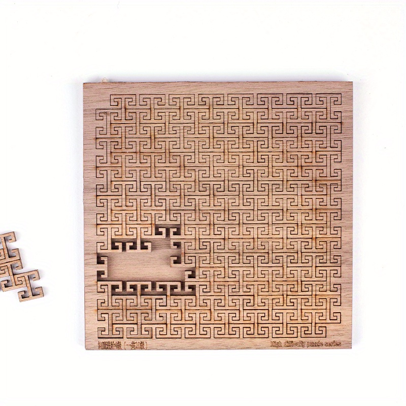 Fantasy Image Visual Illusion Wooden Puzzle