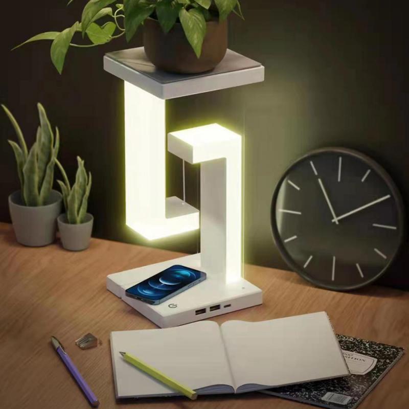 Gravity floating deals lamp