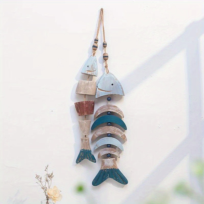 Wooden Fish Pendant 