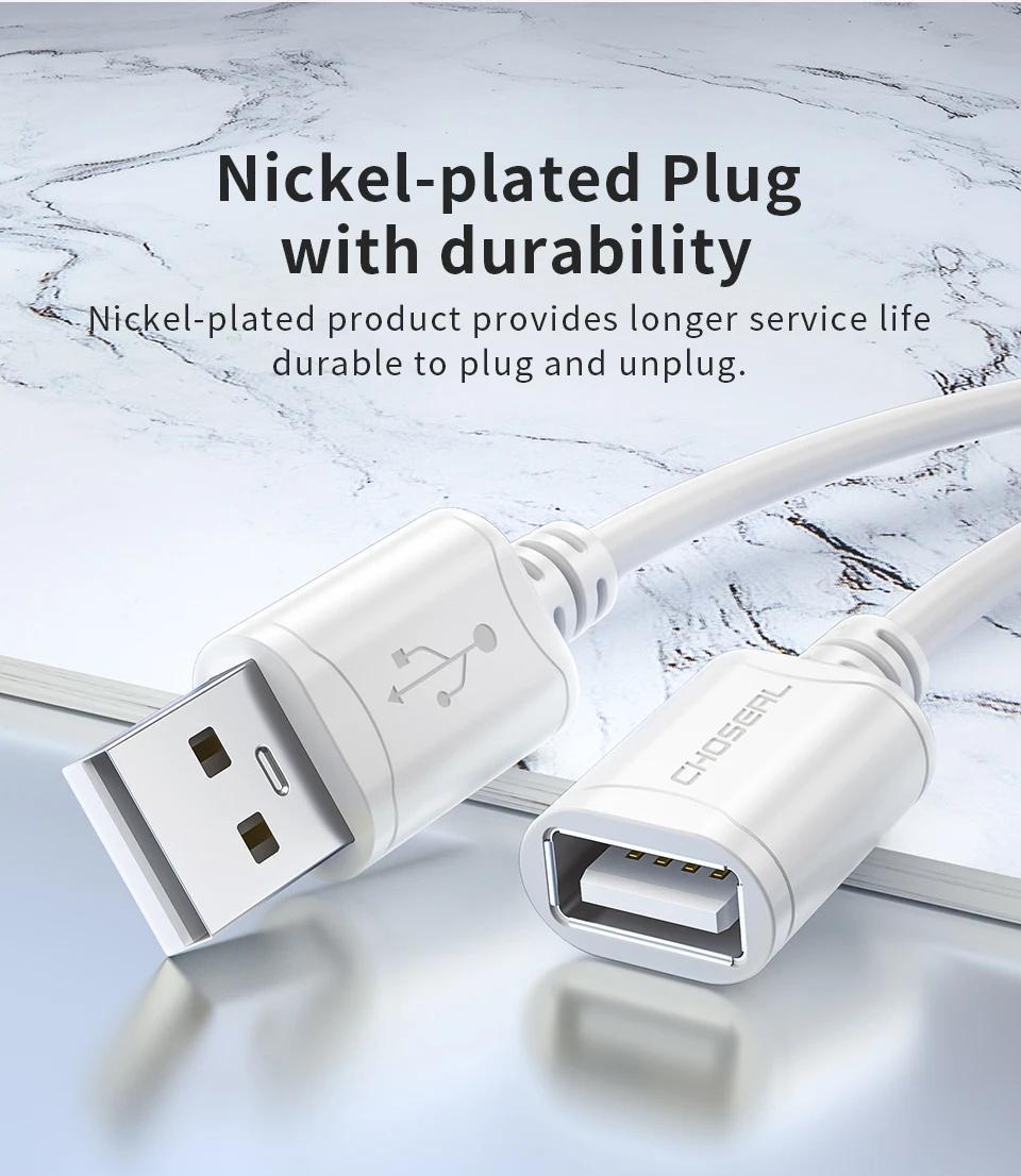 Visscho High-Speed USB 2.0 Extension Cable - AM/AF Male to Female, 10-20W Power, Durable PVC, Compatible with Laptops, Desktops, Car Recorders, U Disks, Mice, Keyboards, Game Controllers, Printers - USB Data Cable, USB Cable, Versatile Connectivity, Sleek Design, Sturdy Construction, Usb Extension Cable, Extension Wire, Pc Accessories, Keyboard Cable, Laptop Accessories, Charger Fast Charging 17 Visscho High-Speed USB 2.0 Extension Cable - AM/AF Male to Female, 10-20W Power, Durable PVC, Compatible with Laptops, Desktops, Car Recorders, U Disks, Mice, Keyboards, Game Controllers, Printers - USB Data Cable, USB Cable, Versatile Connectivity, Sleek Design, Sturdy Construction, Usb Extension Cable, Extension Wire, Pc Accessories, Keyboard Cable, Laptop Accessories, Charger Fast Charging