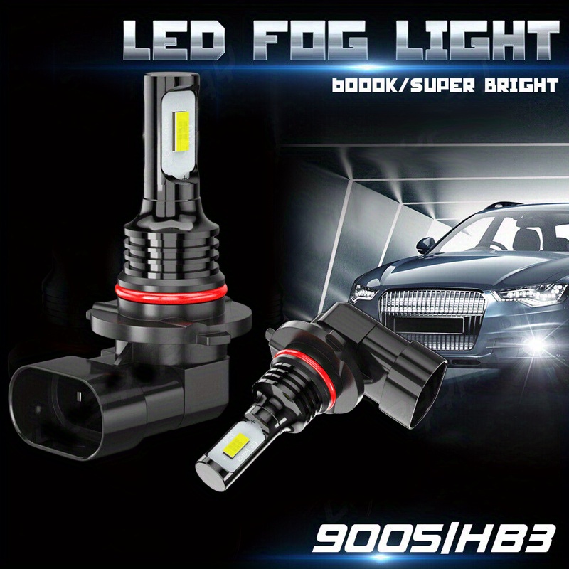 Super Bright Auto Fog Light Kit 6000k/8000k H1 H4 H7 H8 H11 - Temu